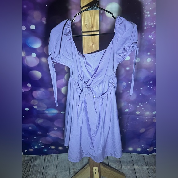 Square Neck Babydoll Dress - Picture 3 of 3